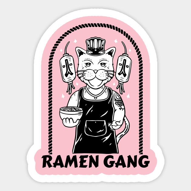 Ramen Gang Sticker by Eins99